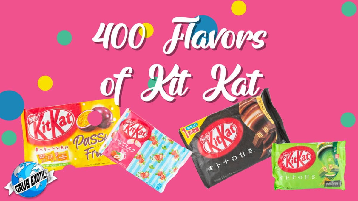 400 Flavors of Kit Kat