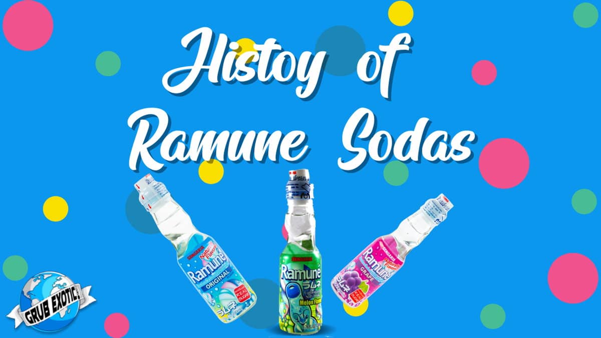 history ramune sodas