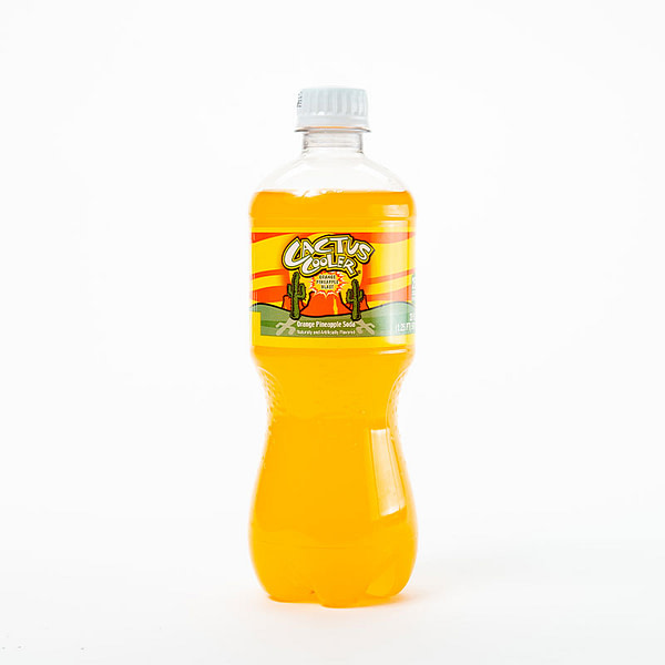 Cactus Cooler orange-pineapple blast soda