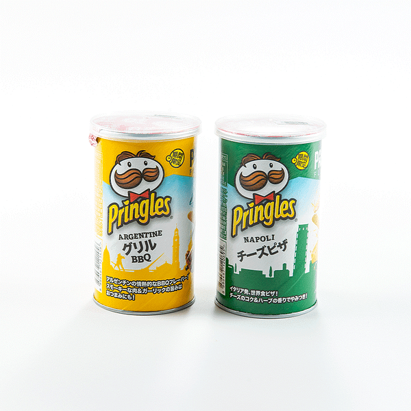 Pringles stackable potato-based crisps