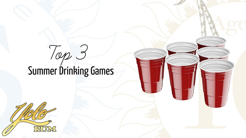 Top 3 Summer party drinking games